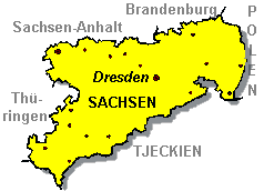 Karta över Sachsen 2000